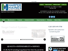 Tablet Screenshot of harper-haines.com